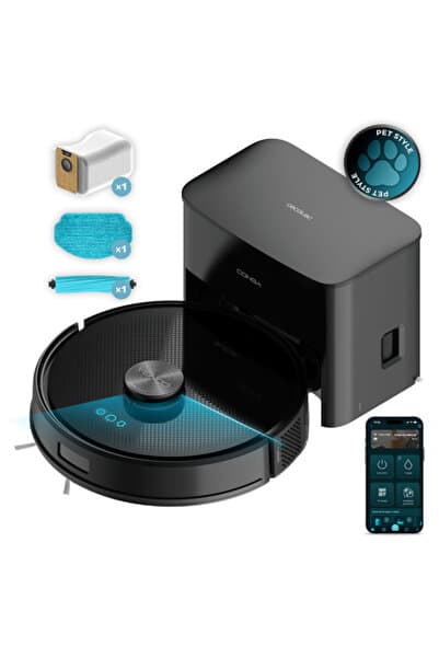 Conga Y70 Robot Süpürge Moplu Akıllı Navigasyon Güçlü Emiş