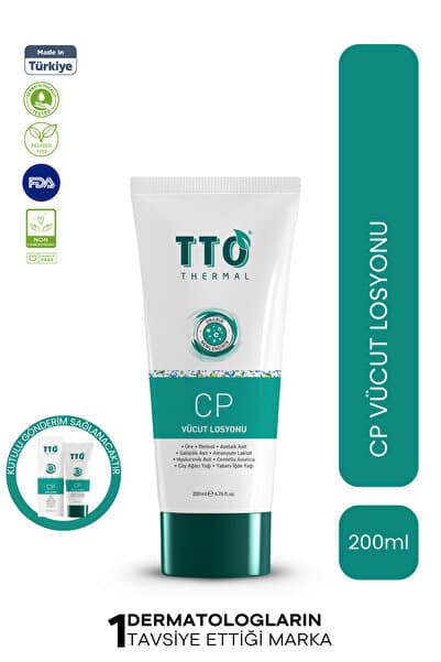 TTO Thermal CP Vücut Losyonu - Batık Karşıtı Pürüzsüzleştirici 200 ml