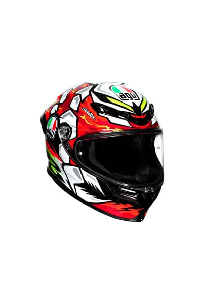 AGV K6 S Mplk Configuration Bezzecchi 2024 Kapalı Kask