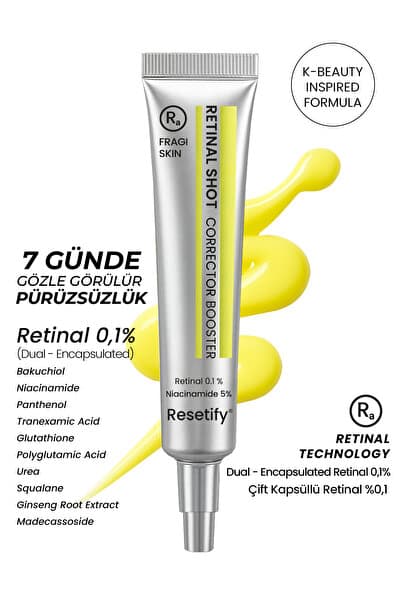 Retinal (%0,1) Shot Corrector Booster Krem 20 ML
