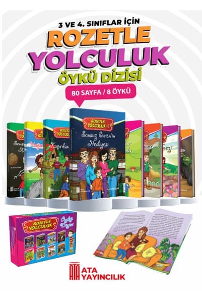 Ata Yayıncılık Rozetle Yolculuk Öykü Dizisi (2, 3 ve 4. Sınıflar)