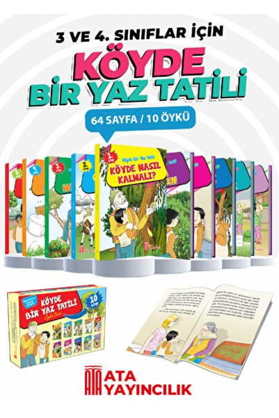 Ata Yayıncılık Köyde Bir Yaz Tatili Öykü Dizisi (3. Sınıflar)