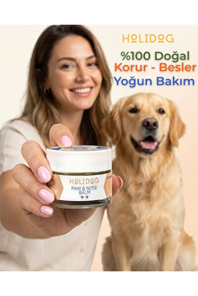 Holidog %100 Doğal Köpek Pati ve Burun Balmı Lavanta Kokulu | Yoğun Nem & Onarıcı Bakım | Bakanlık Onaylı