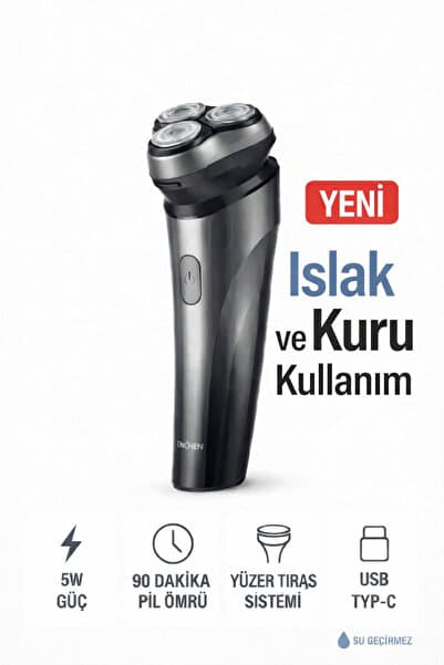 Blackstone Max 3 Başlıklı Islak & Kuru Şarjlı Tıraş Makinesi