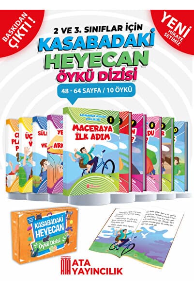Ata Yayıncılık Kasabadaki Heyecan Öykü Dizisi