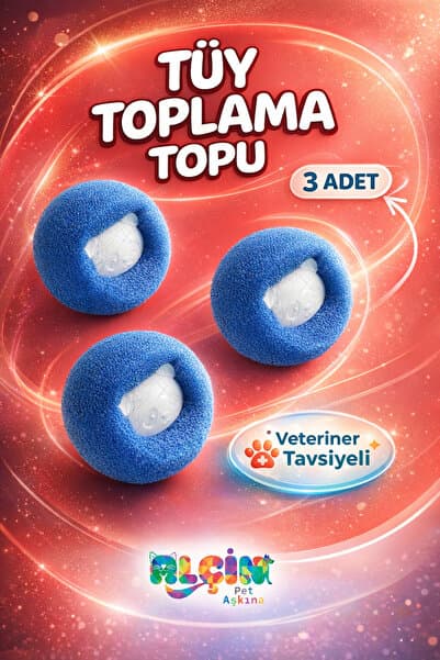 ALÇİN Çamaşır Makinesi Tüy ve Kıl Toplama Topu