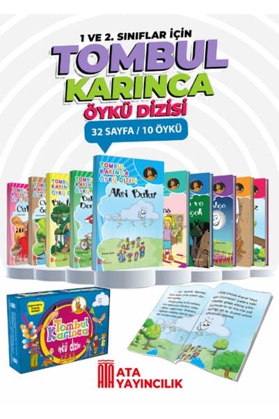 Ata Yayıncılık Tombul Karınca Öykü Dizisi (1 ve 2. Sınıflar)