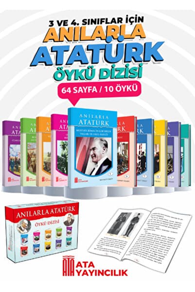 Ata Yayıncılık Anılarla Atatürk Öykü Dizisi (3-4. Sınıf)