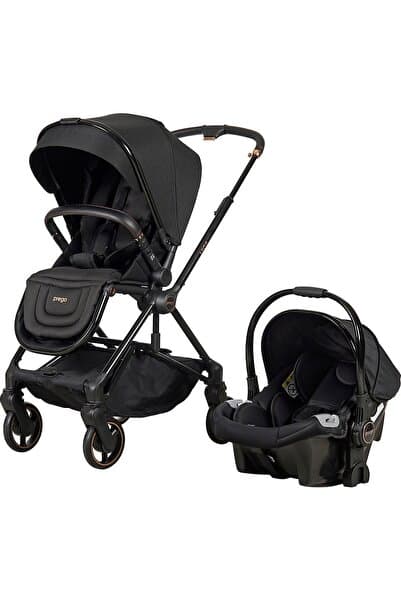 Prego Mios Premium Koldan Çift Yönlü Travel Sistem Bebek Arabası Siyah 2099