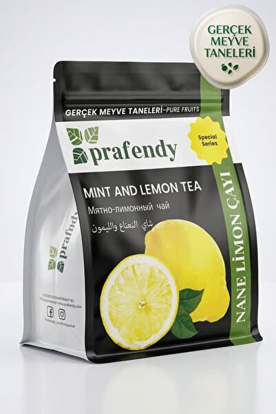 prafendy NANE LİMON ÇAYI - GERÇEK MEYVE TANELİ 1000 GR