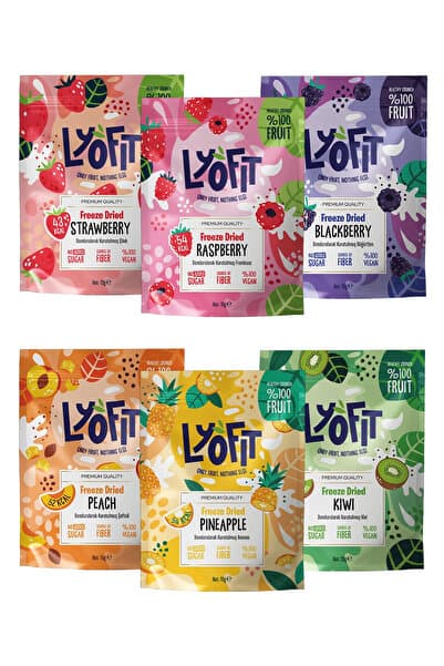Lyofit Food Hafif Atıştırmalık Seti