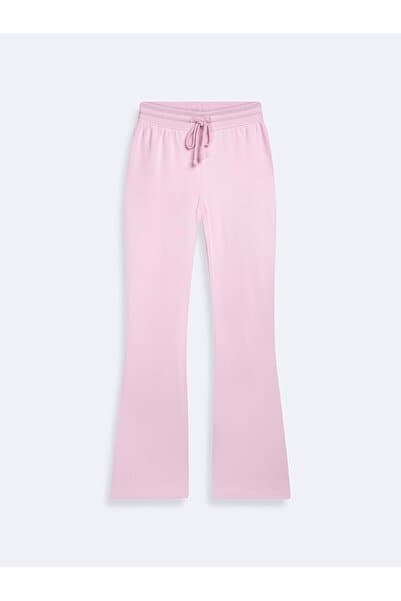 Ltb Flare Paça Basic Pembe Eşofman