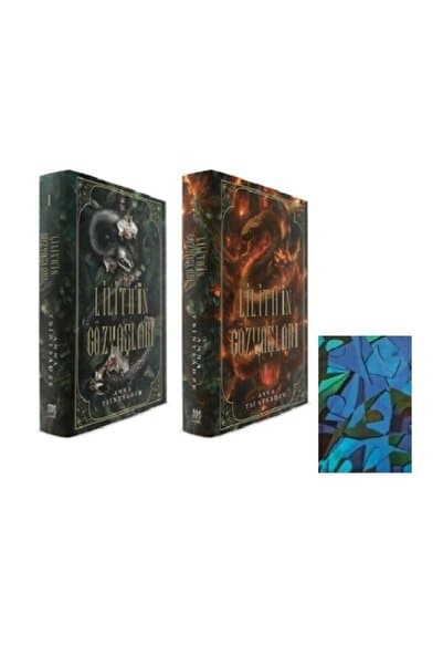 lapis kitap Set Lilith'in Gözyaşları 1 ve 2 - Ciltli - Not Defteri Hediyeli