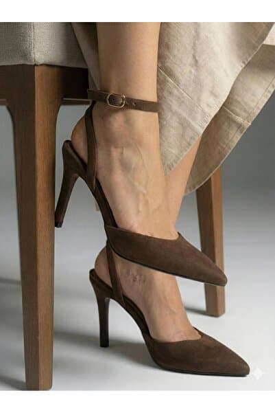 softoria shoes Kadın Satan Bilekten Bağlamalı Stiletto |Topuklu Abiye Gece Ayakkabısı....