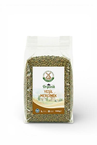 Mill & More Only Natural Products Organik Yeşil Mercimek 750 g