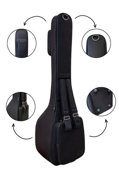 Erga Müzik Soft Case Uzun Sap Bağlama Saz Kılıfı