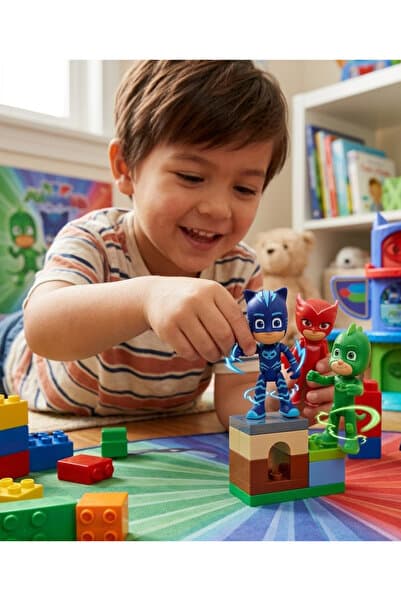 Tıfıl Toys Pijamaskeliler 3'lü Figür Seti - Kedi Çocuk, Baykuş Kız ve Gekko Bir Arada!