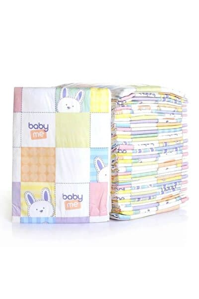 Baby Me Pofuduk Alt Değiştirme Örtüsü 60x60 Cm 10 Adet