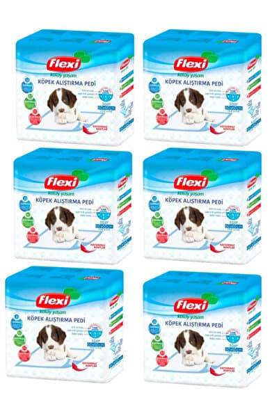 Flexi Köpek Alıştırma Çiş Pedi - 60x60cm 10lu Paket - 6 Adet