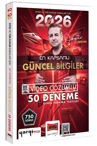 Yargı Yayınları 2026 KPSS ve Tüm Kurum Sınavları İçin En Kapsamlı Güncel Bilgiler 50 Deneme