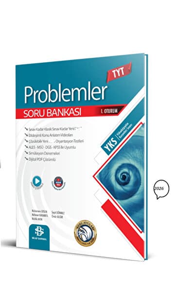 Bilgi Sarmal Yayınları Tyt Soru Bankası sarmal Problemler 2027