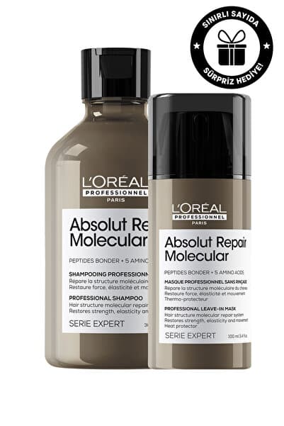 L'oreal Professionnel Serie Expert Absolut Repair Molecular Bakım Seti