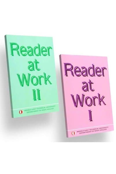 ODTÜ Yayıncılık Reader At Work 1 Ve 2