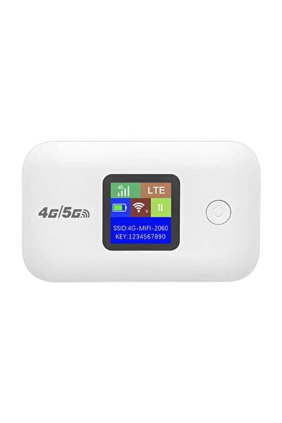 Genel Markalar 4G Mobil Sim Kart Girişli Wifi Router 150mbps 3000mah Taşınabilir Hotspot Modem