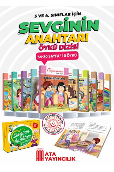 Ata Yayıncılık Sevginin Anahtarı Öykü Dizisi (3 ve 4. Sınıflar)