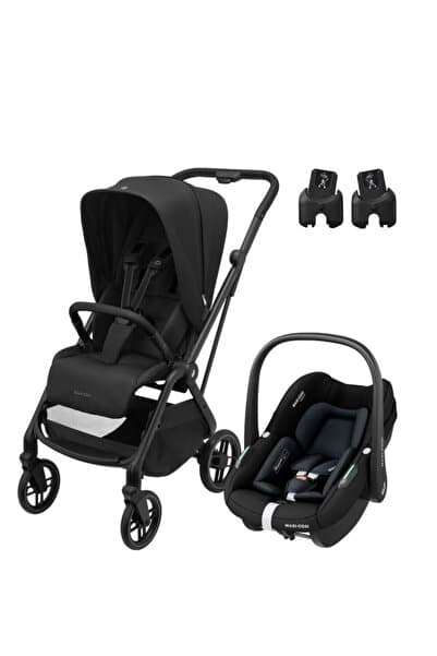 Maxi-Cosi Leona2-Pebble S Tek Elle Katlanabilen Ultra Kompakt Çift Yönlü Seyahat Sistem Bebek Arabas