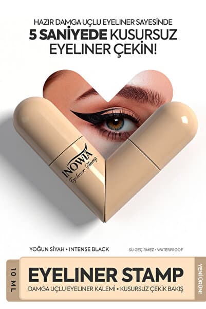 İnowia YUZA-Eyeliner Stamp-Çift Taraflı Suya dayanıklı
