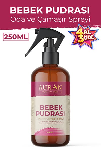 Bebek Pudrası Oda Ve Çamaşır Spreyi Oda Kokusu Oda Spreyi Room Spray 250ml
