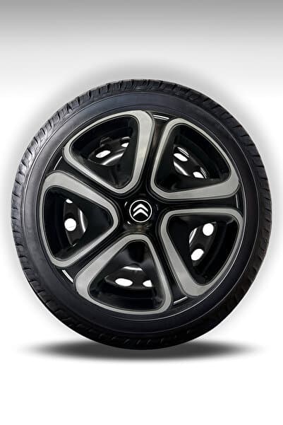 FRWY Citroen Araçlar İçin Universal 15" inç 4 Adet 1 Takım Jant Kapağı ( C3 Berlingo C4 C5 ... ) 101