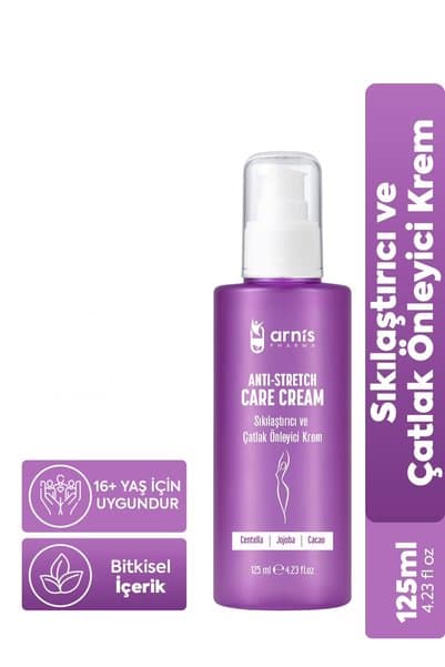 Arnis Pharma Hamileler için Sıkılaştırıcı ve Çatlak Karşıtı Nemlendirici Bakım Kremi 125ml