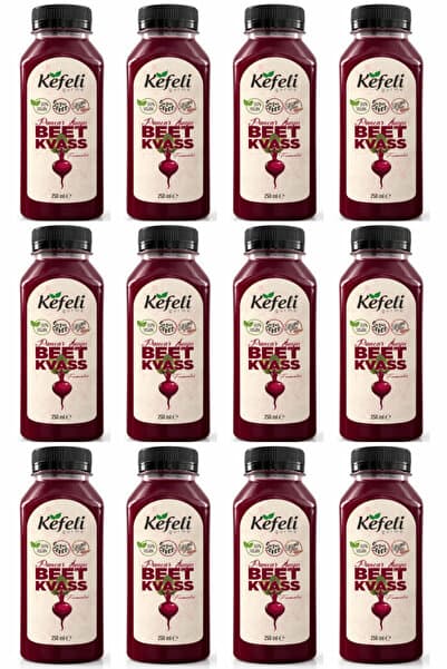 kefeli gurme Pancar Suyu Kvass 250ml X 12 Adet