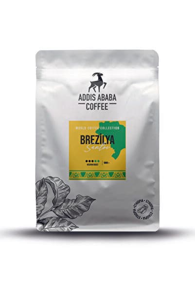 Addis Ababa Coffee Brazil-santos 1000 Gr. Çekirdek, Filtre, Espresso