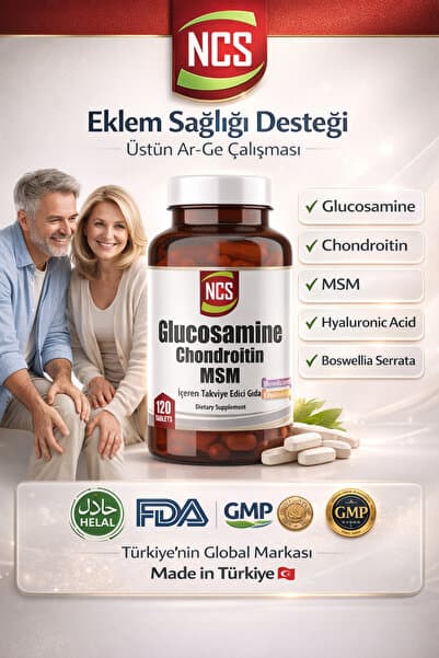Ncs Glucosamine Chondroitin Msm Hyaluronic Acid Boswellia Serrata 120 Tablet