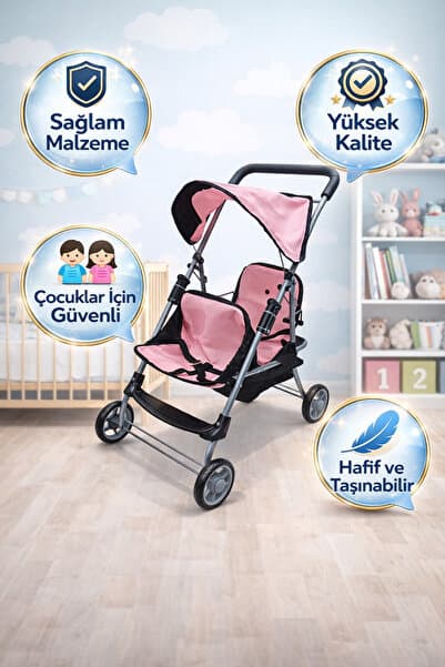 cayenna Vardem Katlanır Beşikli Bebek Arabası (Puset)