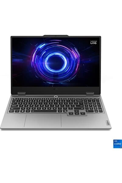 LENOVO LOQ Intel Core i5 13450HX 12GB 512GB SSD RTX5060 Freedos 15.6" FHD 144Hz Oyuncu Taşınabilir Bilgisay