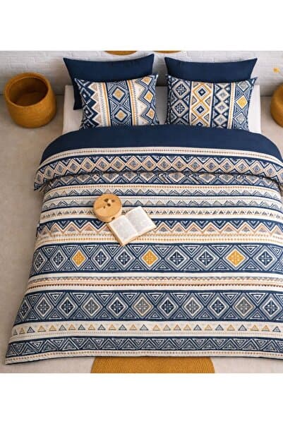 Sheri Home LATEKS Çift Kişilik Nevresim Seti (Yorgan Kılıfı+2 Adet Yastık Kılıfı) MODELBİAN886567