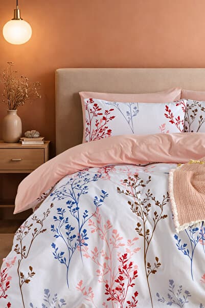 Madame Cotton Lastikli Çarşaflı Nevresim Takımı Çift Kişilik