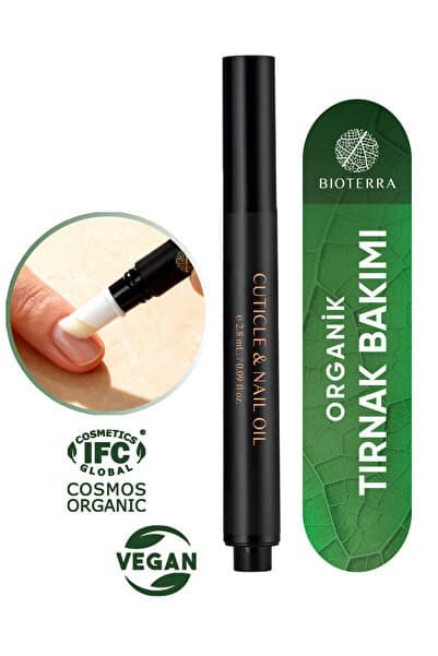 Bioterra Organik Tırnak Ve Tırnak Eti Bakım Yağı | Doğal Tırnak Güçlendirici Ve Nemlendirici
