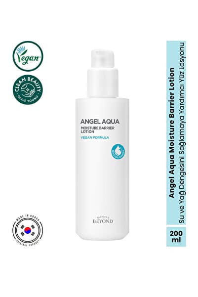 Angel Aqua Moisture Barrier Lotion Bariyer Onarıcı Losyon Seramid Hyaluronik Asit 200 ml