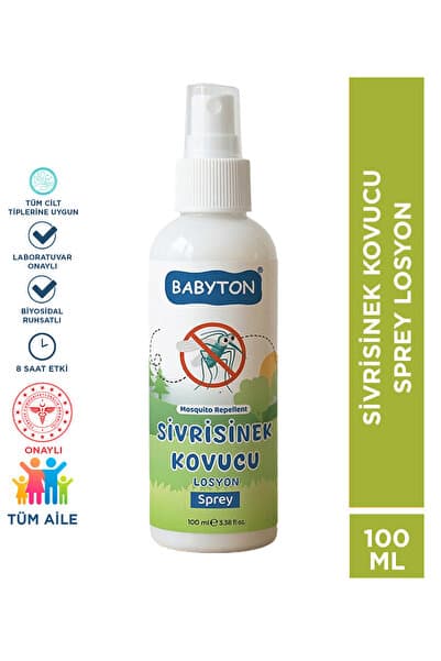 BABYTON Sivrisinek Kovucu Losyon Sprey 100 ml