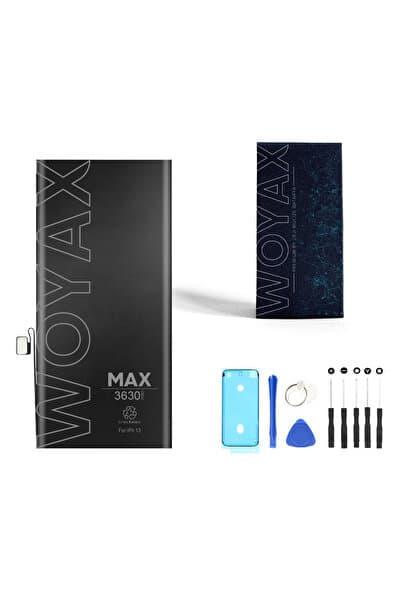 Woyax iPhone 13 Batarya 3510 mAh Premium Yüksek Kapasite