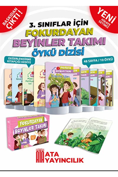 Ata Yayıncılık Fokurdayan Beyinler Takımı Öykü Dizisi