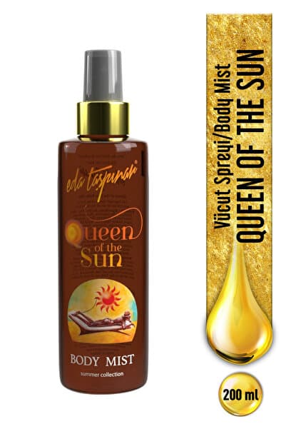 Eda Taşpınar Queen Of The Sun Body Mist – Kakao & Sıcak & Işıltılı Koku 200 ml