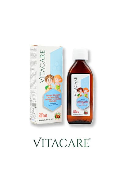 Vitacare İştah Açıcı Çocuk Şurubu 150 ml, Bitkisel Ekstrakt İçerikli Beslenme Desteği