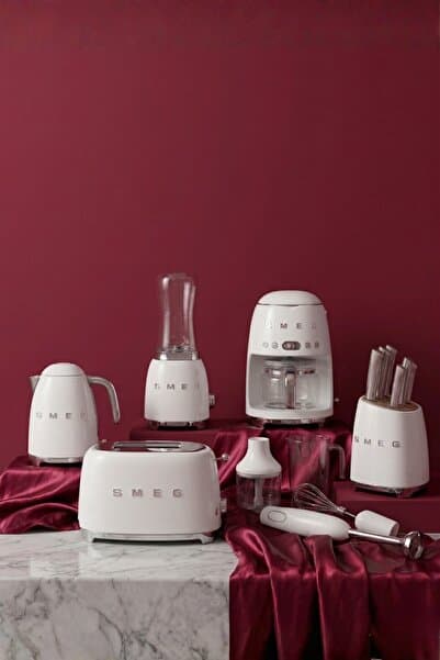 Smeg 50's Style Bella Casa Svan 6 Parça Wedding Set