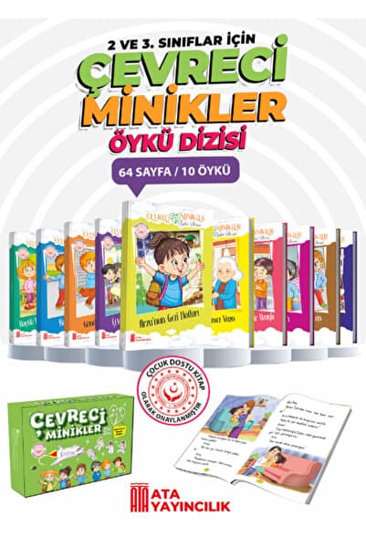 Ata Yayıncılık Çevreci Minikler Öykü Dizisi 2 Ve 3. Sınıflar